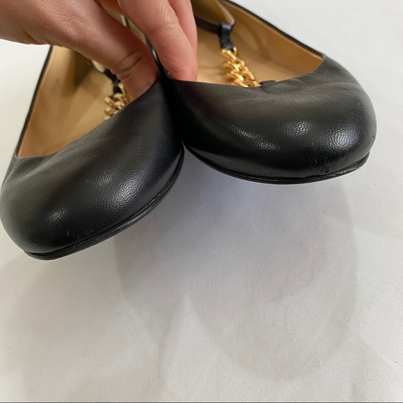 J.Crew Jayne T-Strap Chain Round Toe Flats 6.5 - Picture 8 of 12